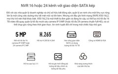 NVR 8 kênh EZVIZ X5S-4W 5MP - Đầu ghi hình Wi-Fi, khuyên dùng với Camera Ezviz H5, H4, H3C, H1C