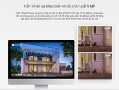 NVR 8 kênh EZVIZ X5S-4W 5MP - Đầu ghi hình Wi-Fi, khuyên dùng với Camera Ezviz H5, H4, H3C, H1C