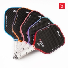 Vợt Pickleball Zocker Happy HP3 Premium Quality siêu nhám độ dày 16mm carbon fiber 12K