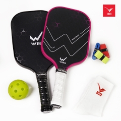 Vợt Pickleball Wika Vigor Full Carbon - chiều dày 14 mm