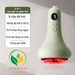 Máy giác hơi và cạo gió cầm tay