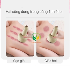 Máy giác hơi và cạo gió cầm tay
