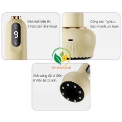 Máy giác hơi và cạo gió cầm tay