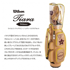 Set gậy golf Wilson Tiara Niino 2024 for Ladies