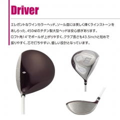 Set gậy golf Wilson Tiara Niino 2024 for Ladies