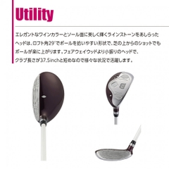 Set gậy golf Wilson Tiara Niino 2024 for Ladies