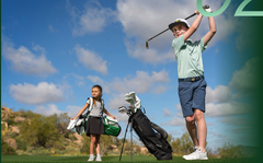 PING Set ProdiG 8 gậy + túi caddy cho kids 135cm (khoảng 9~11 tuổi)