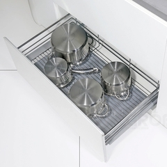 Khay xoong nồi gắn cánh tủ dưới Grob