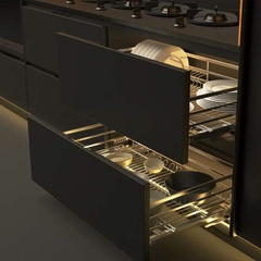 Khay bát đĩa gắn cánh tủ dưới Hafele