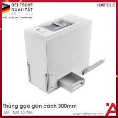 THÙNG GẠO ÂM TỦ GẮN CÁNH HAFELE