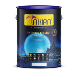 EXTREME SHIELD  Damp Coat  Sơn bóng ngoại thất đặc biệt  cao cấp cho tường ẩm - Bề  mặt sơn bóng đẹp sang trọng 5L