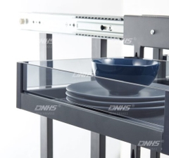 AB001 - GIÁ XOONG NỒI BÁT ĐĨA HAI TẦNG NHÔM CAO CẤP