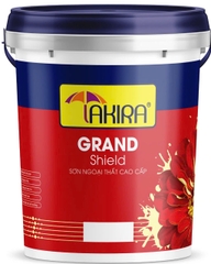 GRAND SHIELD High Cover Sơn ngoại thất che phủ cao, chống thấm, bền màu 17L