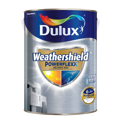 Sơn ngoại thất siêu cao cấp Dulux Weathershield Powerflexx mờ – GJ8 – 5L