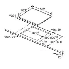 Bếp hồng ngoại Bosch PKK631B17E