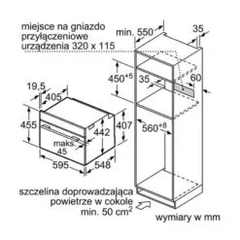 Lò nướng kết hợp vi sóng Bosch CMG636BS1