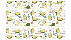 Bìa Bao Tập Kiếng Con Nai Màu và Hình (10 Tờ Cùng Loại/Xấp)