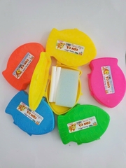 HS Hộp đựng phấn (Hình Bướm, Panda, Xe, Hello Kitty, Cá, Doremon) (10 hộp/ Lốc)