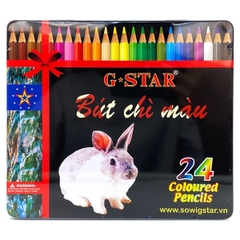 G-Star Bút Chì Màu (HỘP THIẾC) T12