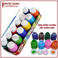 Win Q Màu Nước Sắc Xuân 12 Màu W06 (50 Vĩ/ Thùng)