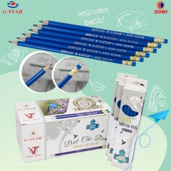 G-Star Bút Chì Đen BBB HB (12 Cây/ Hộp; 12 Hộp/ Lốc; 20 Lốc/ Thùng)
