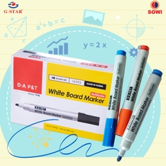 G-Star Bút Lông Bảng D.A (Xanh, Đỏ, Đen) (12 Cây/ Hộp; 48 Hộp/ Thùng)