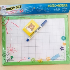Win Q Bảng Bộ 2 Mặt A4 B06 (1 Mặt phấn + Bút Lông) 2 Loại (4 Ôly) B06 (10 Cái/ Lốc; 80 Cái/ Thùng)