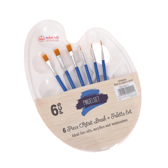 Bộ Khay + 6 Cây Cọ Trắng 3269 (240 Bộ/Thùng)