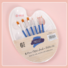 Bộ Khay + 6 Cây Cọ Trắng 3269 (240 Bộ/Thùng)