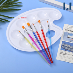 Bộ Khay + 6 Cây Cọ Trắng 3269 (240 Bộ/Thùng)