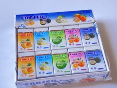 . Gôm Eraser TRÁI CÂY TRẮNG 6135 (30 Cục/Lốc; 20 Lốc/Thùng)