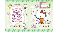 Bìa Bao Tập Kiếng Con Nai Màu và Hình (10 Tờ Cùng Loại/Xấp)