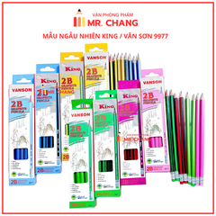 . Bút Chì 2B King VS 9977 (12 Cây/ Hộp; 12 Hộp/ Lốc; 240 Hộp/ Thùng)