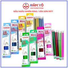 . Bút Chì 2B King VS 9977 (12 Cây/ Hộp; 12 Hộp/ Lốc; 240 Hộp/ Thùng)