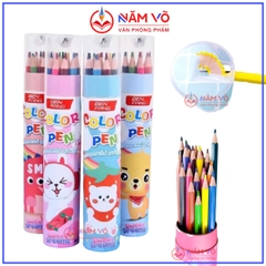 . Lon Bút Chì Màu Kèm Chuốt