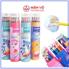 . Lon Bút Chì Màu Kèm Chuốt