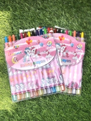 . Sáp Vặn 12 Màu - DÀI 1012Z; 2012B (12 Vĩ/Lốc) (192 Vĩ/Thùng)