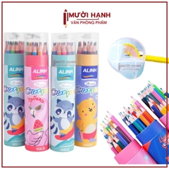 . Lon Bút Chì Màu Kèm Chuốt