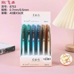 Bút Chì Bấm Xi Ngòi 0.5mm M8753 (36 Cây/ Lốc)