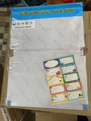 . Bao Decal Dán Kèm 10 Nhãn Tên A4 45x32cm 261 (50 Xấp/ Lốc; 150 Xấp/ Thùng)