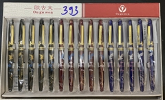 Bút Máy Bơm Mực 393 (15 Cây/Hộp)