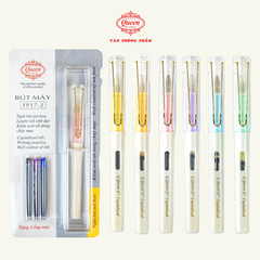 Queen - Bút Máy Ngòi Nét Hoa Luyện Chữ FP17-2 (24 Cây/Hộp)