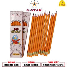G-Star Bút chì đen HB CCC (12 Cây/ Hộp; 12 Hộp/ Lốc; 20 Lốc/ Thùng)