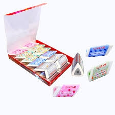 G-Star Gôm Hình Tam Giác E001 (24 Cục/ Hộp; 40 Hộp/ Thùng)