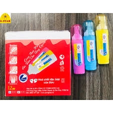 G-Star Bút Xoá Nước CP028 (12ml) (12 Cây/Hộp; 48 Hộp/ Thùng)