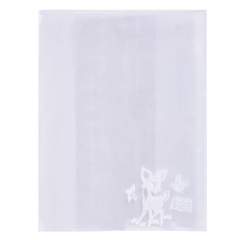 Bìa BAO TẬP Kiếng Trong Có Nai DÀY (10 Tờ/Cuộn; 100 Tờ/Xấp)