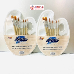 Bộ Khay + 6 Cây Cọ Trắng 3269 (240 Bộ/Thùng)