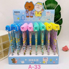 . Bút Chì Khúc Đầu Thú Hình Dễ Thương (48 Cây/ Lốc) ZC-911; ZC-189; A-10; ZC-600; ZC-189; A-16; ZC-212; ZC-600; ZC-117; ZC-132; ZC-153; ZC-195; ZC-179