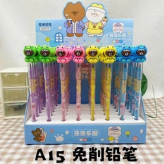 . Bút Chì Khúc Đầu Thú Hình Dễ Thương (48 Cây/ Lốc) ZC-911; ZC-189; A-10; ZC-600; ZC-189; A-16; ZC-212; ZC-600; ZC-117; ZC-132; ZC-153; ZC-195; ZC-179