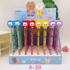 . Bút Chì Khúc Đầu Thú Hình Dễ Thương (48 Cây/ Lốc) ZC-911; ZC-189; A-10; ZC-600; ZC-189; A-16; ZC-212; ZC-600; ZC-117; ZC-132; ZC-153; ZC-195; ZC-179